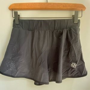 Illuminite running shorts black glow in dark xs